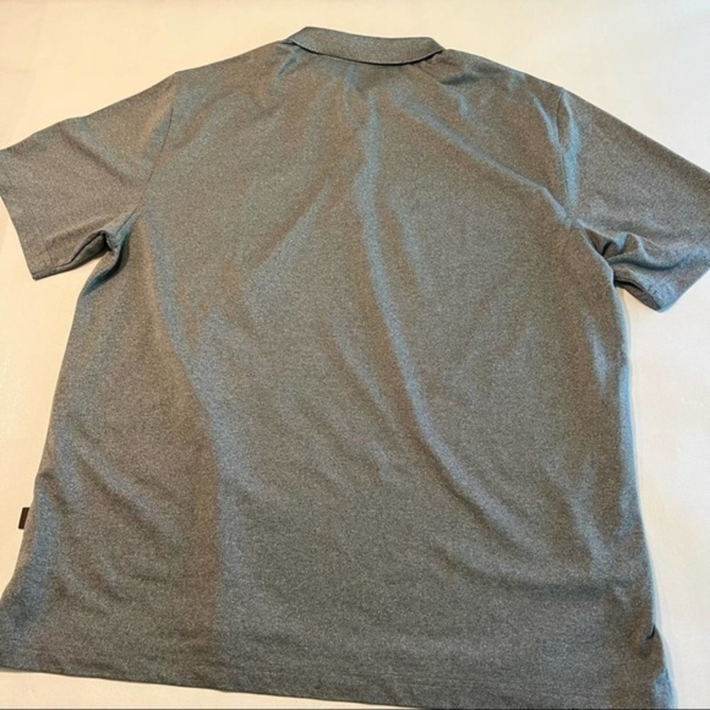 Greg Norman Five Iron Lisso Elba Gray Golf Polo Shirt Mens Large - Picture 7 of 8